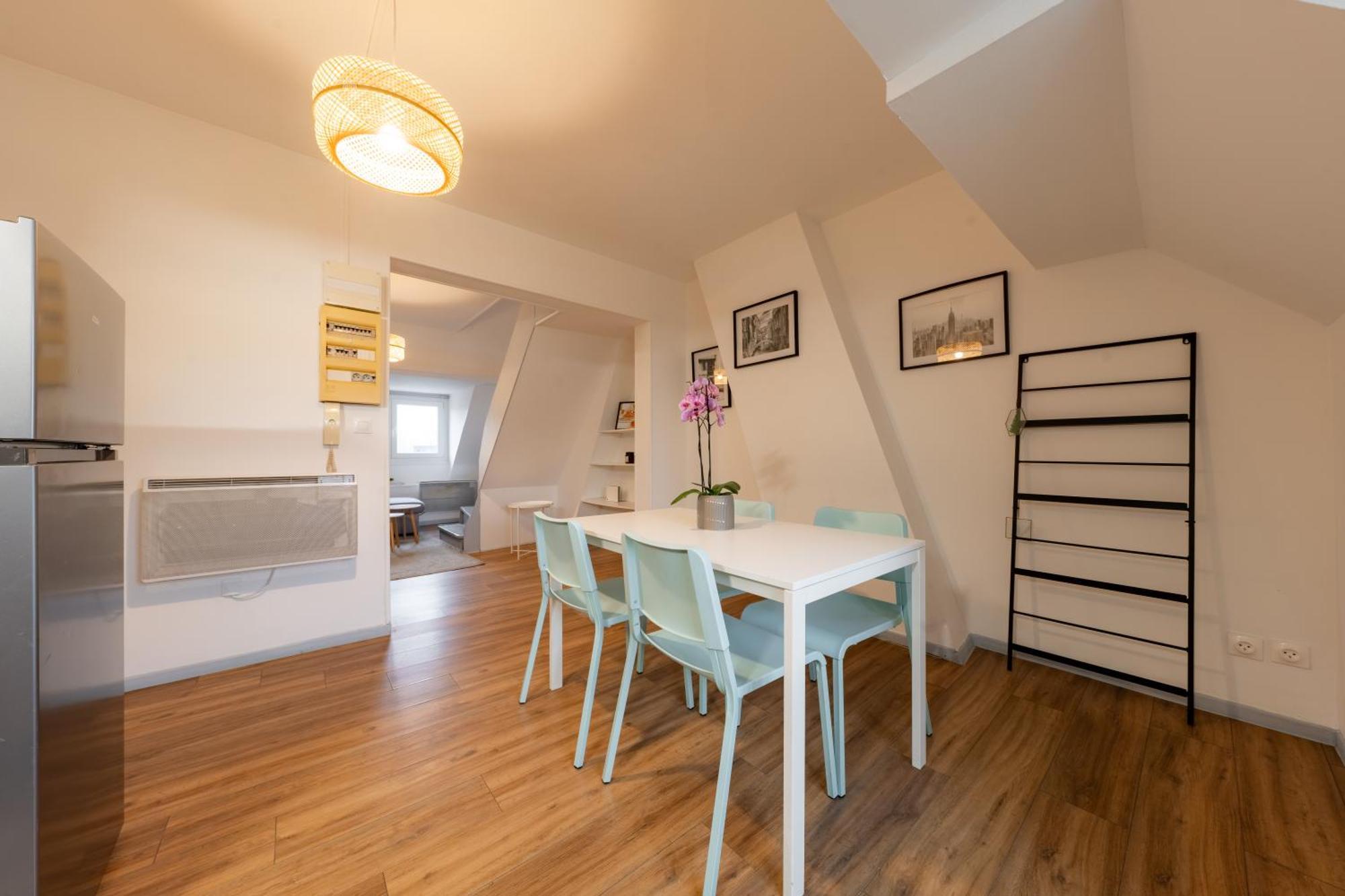 Duplex La Parenthese Enchantee Saint-Omer  Luaran gambar