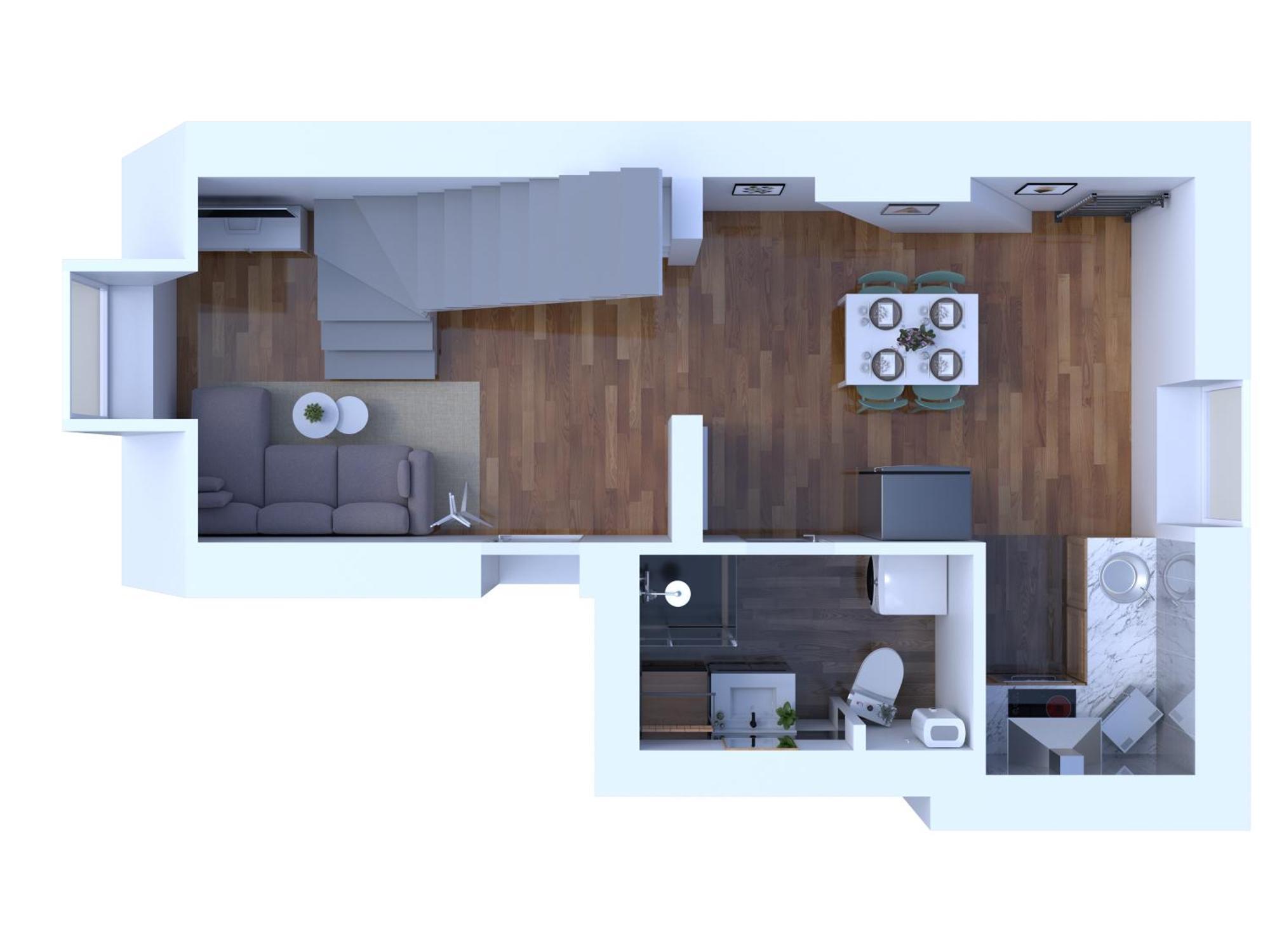 Duplex La Parenthese Enchantee Saint-Omer  Luaran gambar